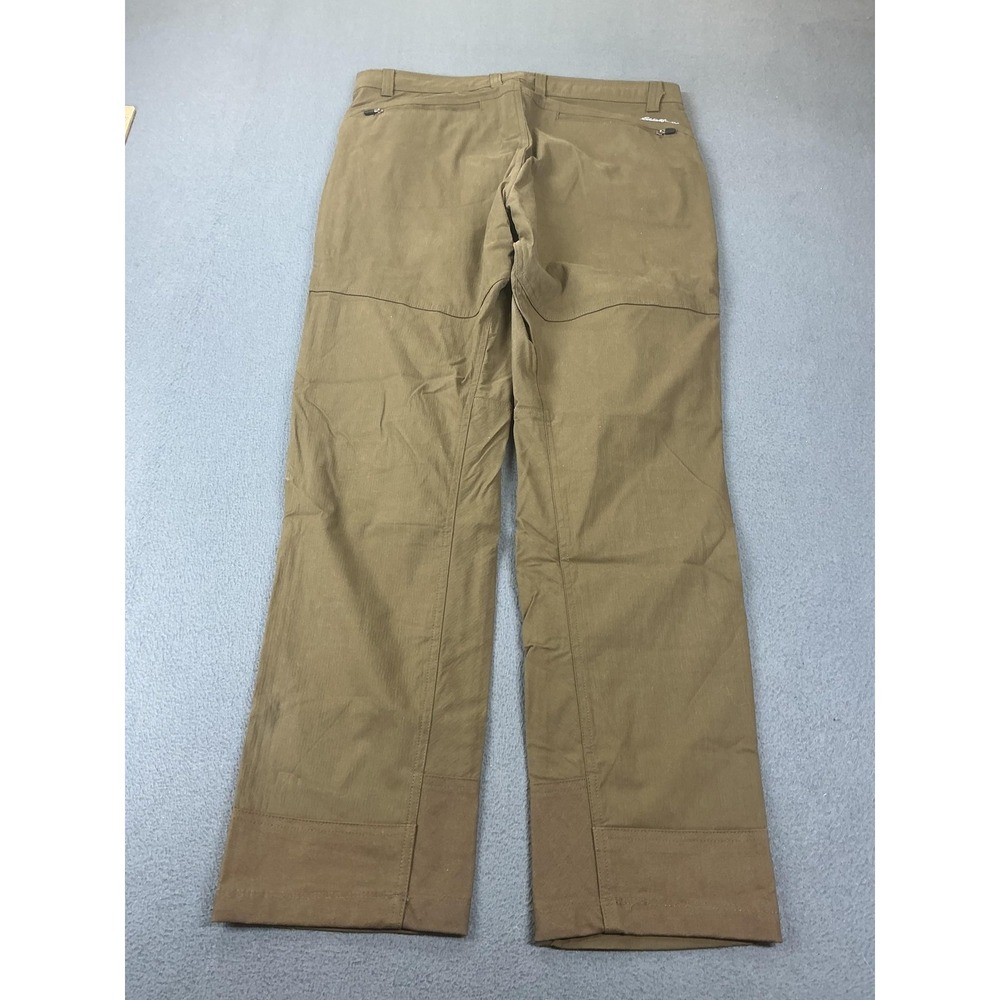 Eddie Bauer First Ascent Pants Mens 33x32 Brown Cargo Outdoor Hiking Stretch - Picture 10 of 11